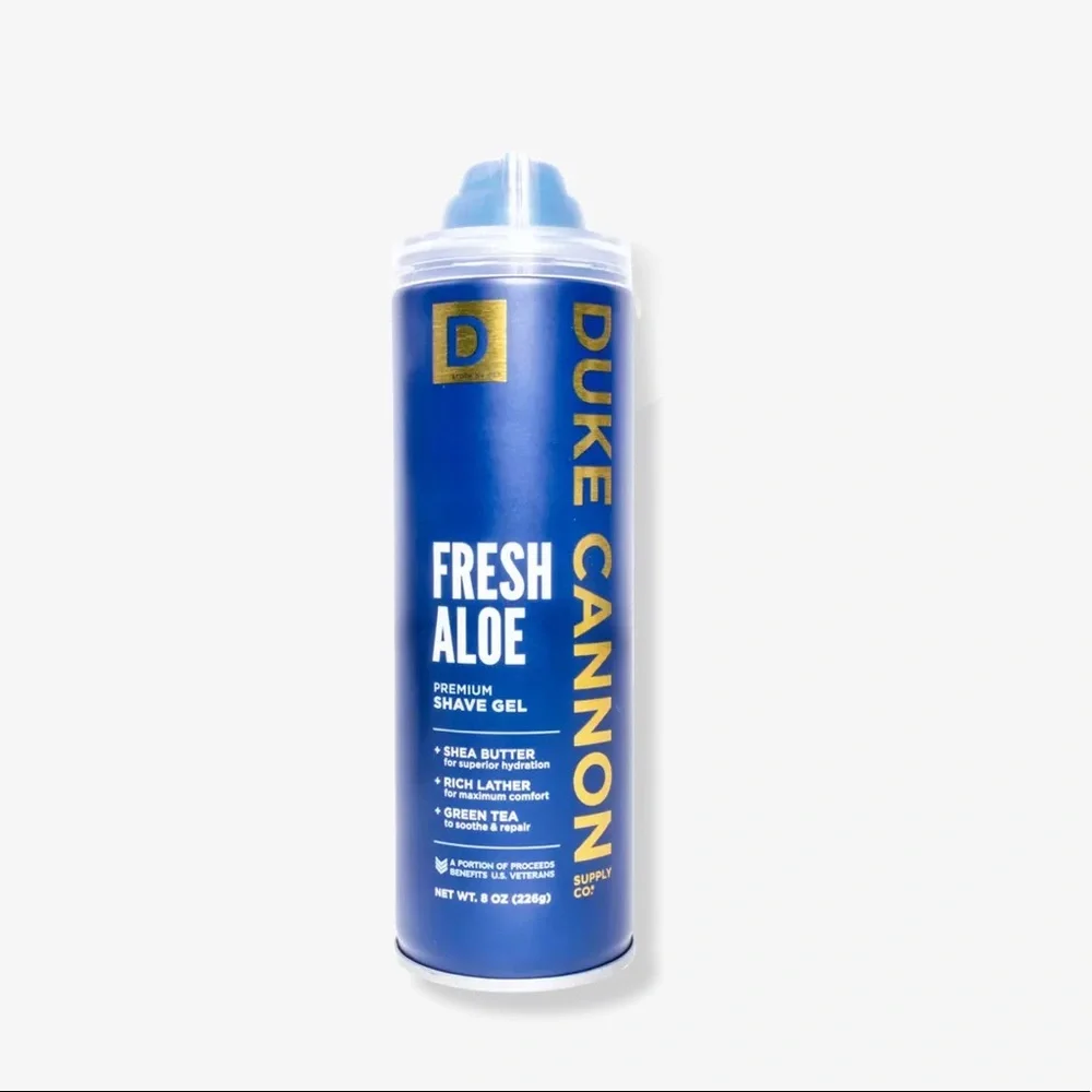 Fresh Aloe Premium Shave Gel from Duke Cannon Supply Co 8oz.